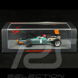 Bobby Unser BRM P138 n° 9 GP US F1 1968 1/43 Spark S5704