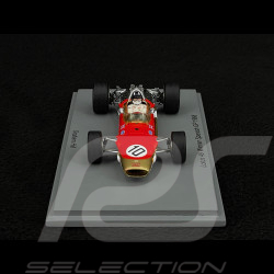 Graham Hill Lotus 49 n° 10 Vainqueur GP Espagne F1 1968 1/43 Spark S4829