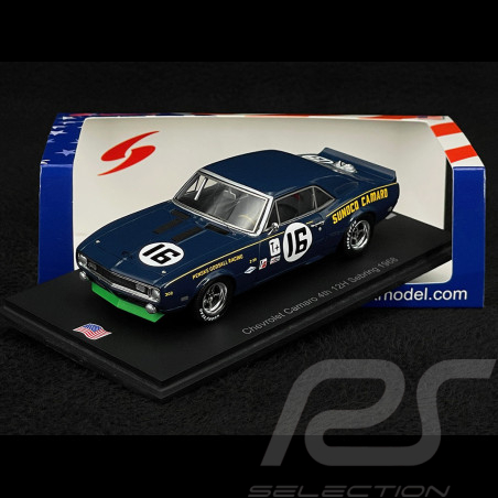 Chevrolet Camaro n° 16 2ème 12h Sebring 1968 1/43 Spark US246