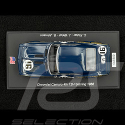 Chevrolet Camaro n° 16 2. 12h Sebring 1968 1/43 Spark US246