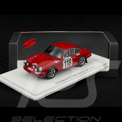 Porsche 911S n° 118 Rallye Monte Carlo 1970 1/43 Spark S6606