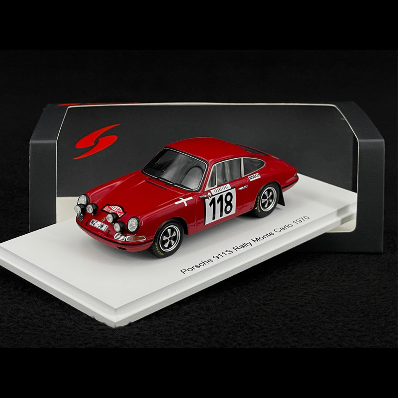 Porsche 911S Rallye Monte-Carlo 1970 - Miniature FLY Réf. A931 - Échelle 1/32