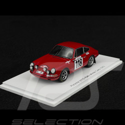 Porsche 911S n° 118 Rally Monte Carlo 1970 1/43 Spark S6606