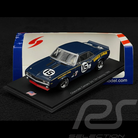 Chevrolet Camaro n° 15 Winner 12h Sebring 1968 1/43 Spark US245