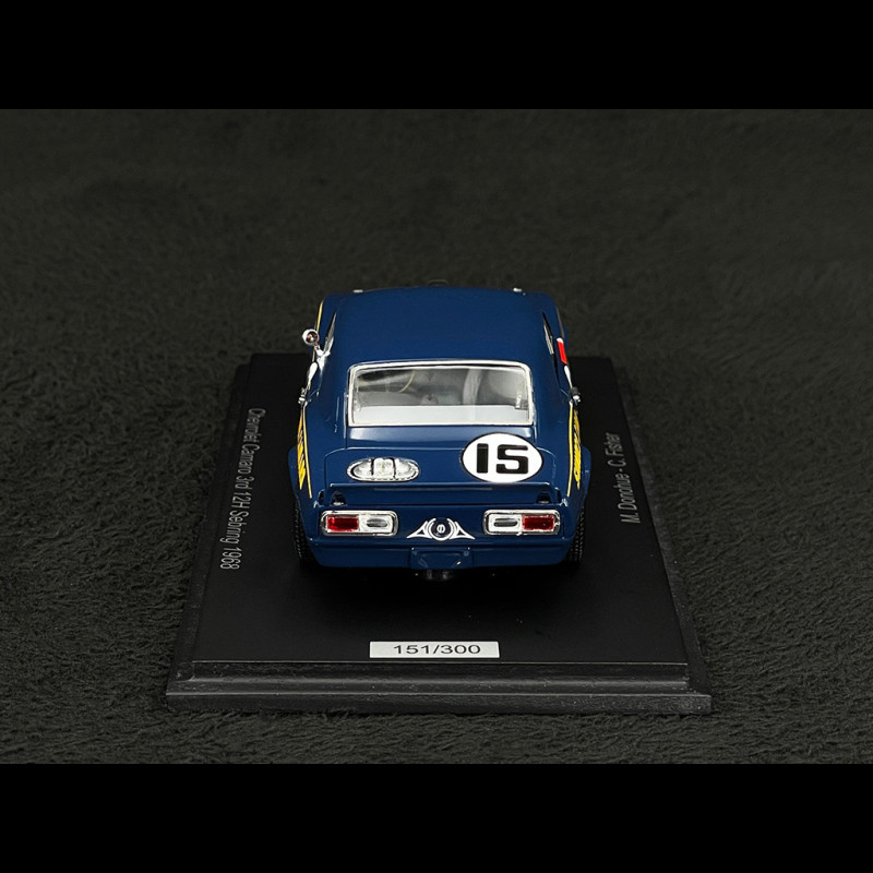 Miniature Spark 1/43 - Chevrolet Camaro N°8 IROC Daytona 1974/1975 - Allison (Prévente - Neuf)