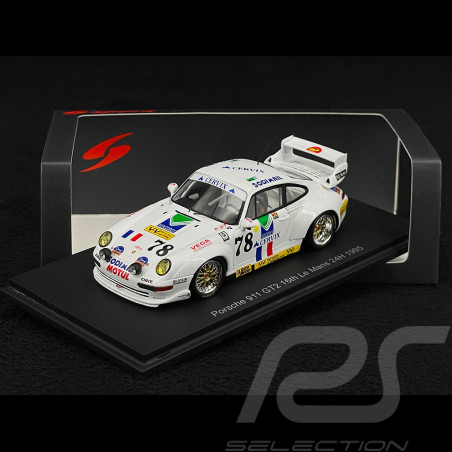 Porsche 911 GT2 Type 993 n° 78 5th 24h le Mans 1995 1/43 Spark S9898