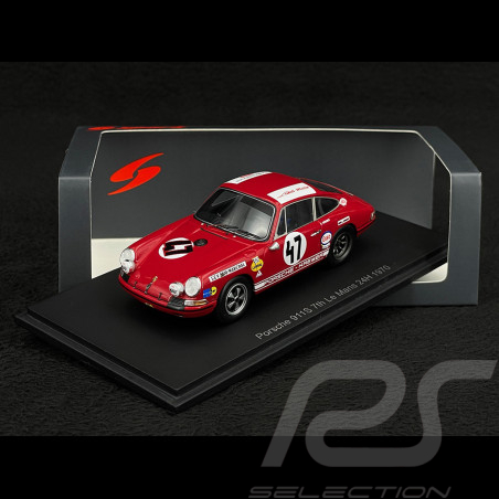 Porsche 911S n° 47 24h le Mans 1970 1/43 Spark S9752