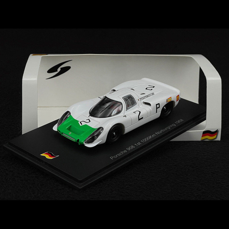 Porsche 908 n° 2 Sieger 1000km Nürburgring 1968 Jo Siffert 1/43
