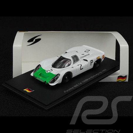 Porsche 908 n° 2 Winner 1000km Nürburgring 1968 Jo Siffert 1/43 Spark SG821