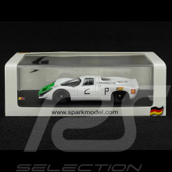 Porsche 908 n° 2 Vainqueur 1000km Nürburgring 1968 Jo Siffert 1/43 Spark SG821