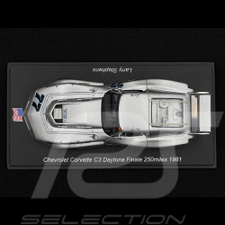 Chevrolet Corvette C3 n° 77 Daytona 205 miles 1981 1/43 Spark US188