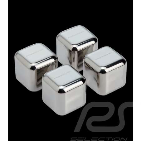 Set de 4 Glaçons Porsche Argent WAP0500100TEWS