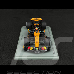 Oscar Piastri McLaren MCL39 n° 81 Sieger GP China 2025 Mit Boxentafel 1/43 Spark S9580
