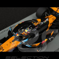 Oscar Piastri McLaren MCL39 n° 81 Vainqueur GP Chine 2025 Avec Pitboard 1/43 Spark S9580