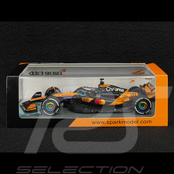 Oscar Piastri McLaren MCL39 n° 81 Winner Chinese GP 2025 With Pitboard 1/43 Spark S9580