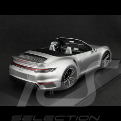 Porsche 911 Turbo S Cabriolet type 992 GT Silber 2020 1/18 Minichamps 155069082