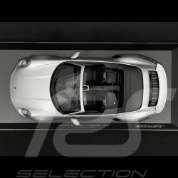 Porsche 911 Turbo S Cabriolet type 992 GT Silber 2020 1/18 Minichamps 155069082