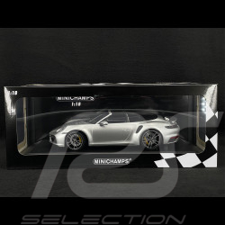 Porsche 911 Turbo S Cabriolet type 992 GT Silber 2020 1/18 Minichamps 155069082