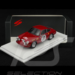 Porsche 911S n° 31 2ème Rallye Monte Carlo 1969 1/43 Spark S5581