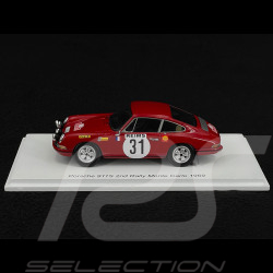 Porsche 911S n° 31 2. Rallye Monte Carlo 1969 1/43 Spark S5581
