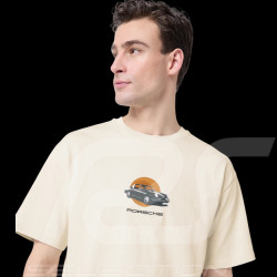 Porsche 911 T-shirt Targa 60 ans Puma Beige WAP110T60Y