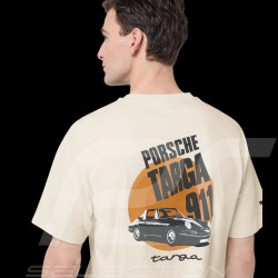 Porsche 911 T-shirt Targa 60 ans Puma Beige WAP110T60Y