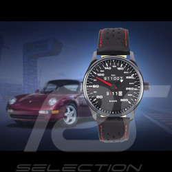 Porsche 911 Type 993 Automatic Watch 300 km/h speedometer 1994 – 1998 black dial / white numbers Made in Germany