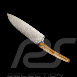 Santoku Messer Damaszenerstahl Olivenholz Deejo KDBS00001