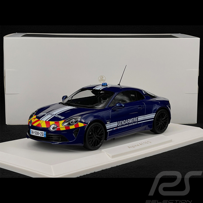 Alpine A110 S 2023 Gendarmerie 1/18 Norev 185420