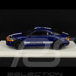 Alpine A110 S 2023 Gendarmerie 1/18 Norev 185420