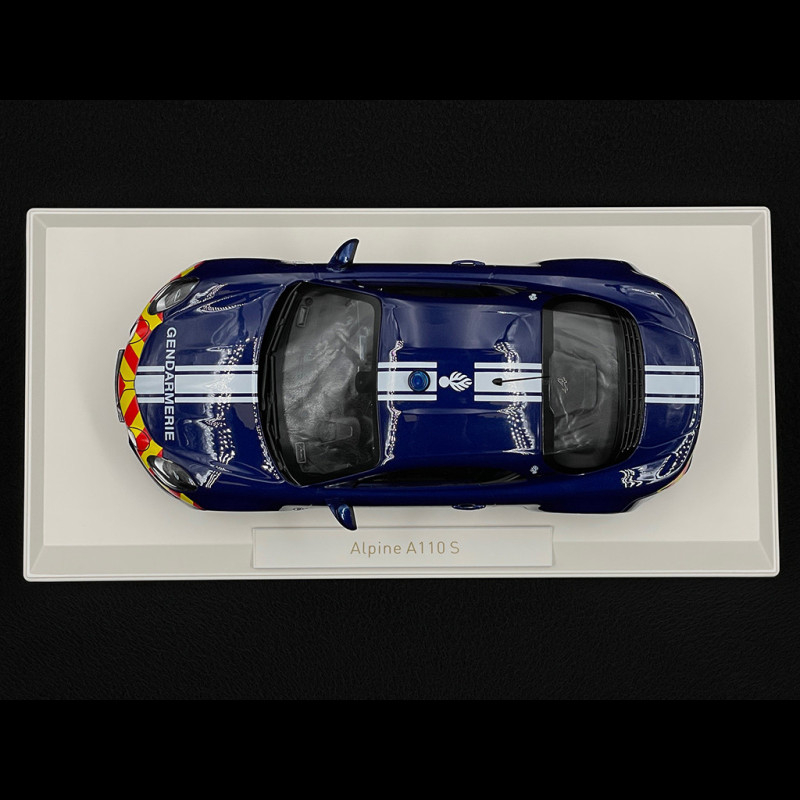 Modèle Réduit Alpine A110 S Gendarmerie Par Norev - Échelle 1/18, Diecast, Neuf