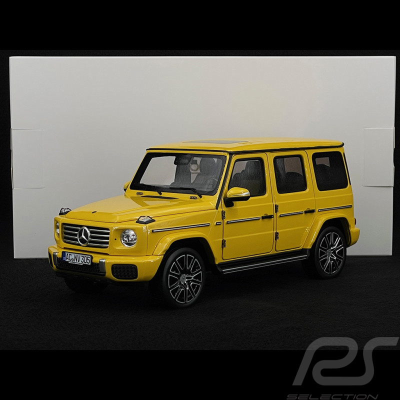 Mercedes-Benz G-Class 2024 Sun Yellow 1/18 Norev 183038