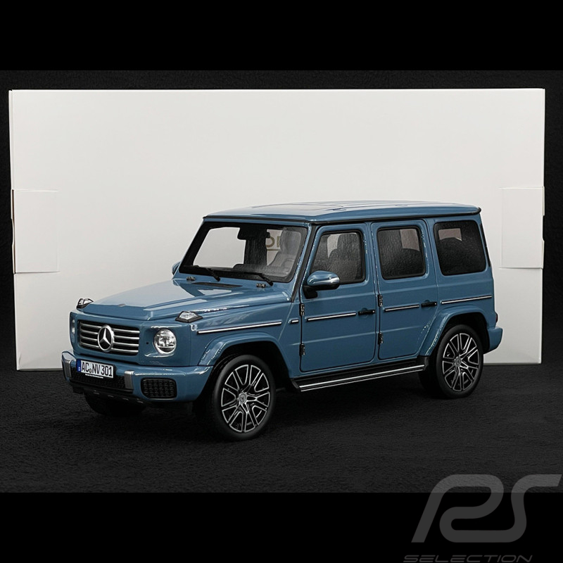Mercedes-Benz G-Class 2024 Vintage Blue 1/18 Norev 183034