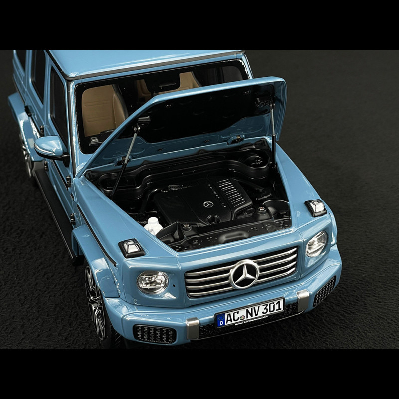 Mercedes-Benz G-Class 2024 Vintage Blue 1/18 Norev 183034