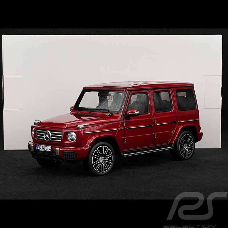 Mercedes-Benz G-Class 2024 Hyacinth Red 1/18 Norev 183037