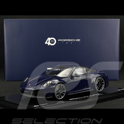 Porsche 911 Carrera 4 GTS Type 992.2 2024 40 ans Italie Bleu Gentiane 1/18 Spark WAP0210560TGTS
