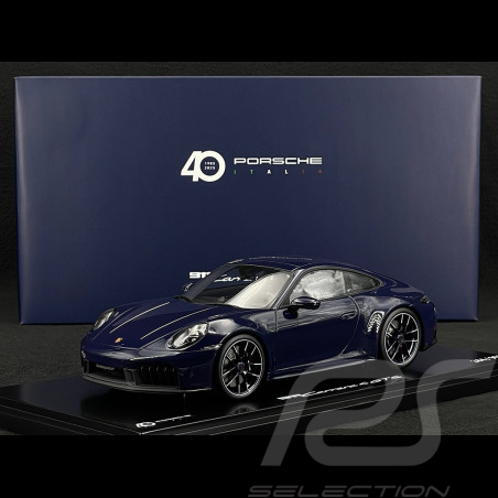 Porsche 911 Carrera 4 GTS Typ 992.2 2024 40 Jahre Italien Enzianblau 1/18 Spark WAP0210560TGTS