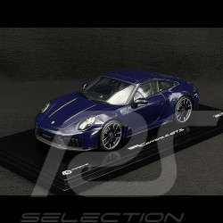 Porsche 911 Carrera 4 GTS Type 992.2 2024 40 years Italy Gentian Blue 1/18 Spark WAP0210560TGTS