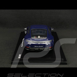 Porsche 911 Carrera 4 GTS Type 992.2 2024 40 years Italy Gentian Blue 1/18 Spark WAP0210560TGTS