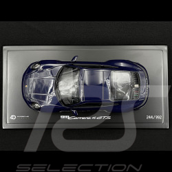 Porsche 911 Carrera 4 GTS Type 992.2 2024 40 years Italy Gentian Blue 1/18 Spark WAP0210560TGTS