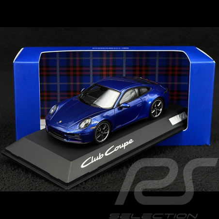 Porsche 911 Carrera T Type 922.2 Club Coupe 2024 70 years of Porsche Club America Sholar Blue Metallic 1/43 Spark WAP0200650TPCA