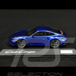 Porsche 911 Carrera T Type 922.2 Club Coupe 2024 70 ans Porsche Club America Bleu Sholar Metallique 1/43 Spark WAP0200650TPCA