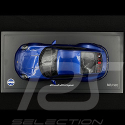 Porsche 911 Carrera T Type 922.2 Club Coupe 2024 70 years of Porsche Club America Sholar Blue Metallic 1/18 Spark WAP0210650TPCA
