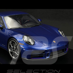 Porsche 911 Carrera T Type 922.2 Club Coupe 2024 70 years of Porsche Club America Sholar Blue Metallic 1/18 Spark WAP0210650TPCA