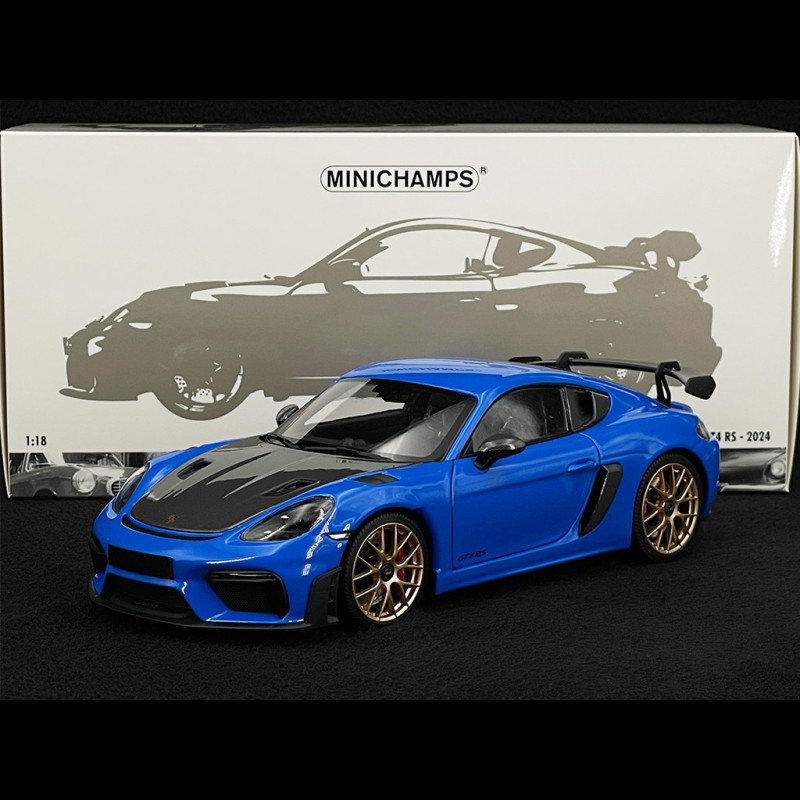 MINICHAMPS ミニチャンプス 718 GT4マイアミブルー MINICHAMPS ミニチャンプス 718 GT4マイアミブルー