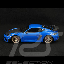 Porsche 718 Cayman GT4 RS Weissach Package 2024 Bleu Requin 1/18 Minichamps 110062121