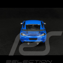 Porsche 718 Cayman GT4 RS Weissach Package 2024 Bleu Requin 1/18 Minichamps 110062121