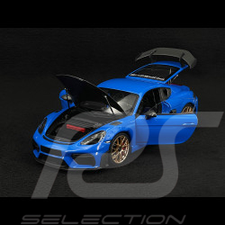 Porsche 718 Cayman GT4 RS Weissach Package 2024 Hai-Blau 1/18 Minichamps 110062121