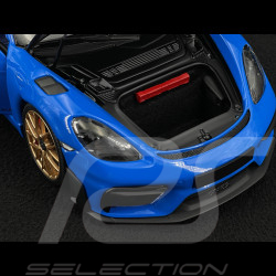 Porsche 718 Cayman GT4 RS Weissach Package 2024 Shark Blue 1/18 Minichamps 110062121