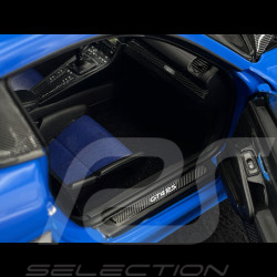Porsche 718 Cayman GT4 RS Weissach Package 2024 Hai-Blau 1/18 Minichamps 110062121